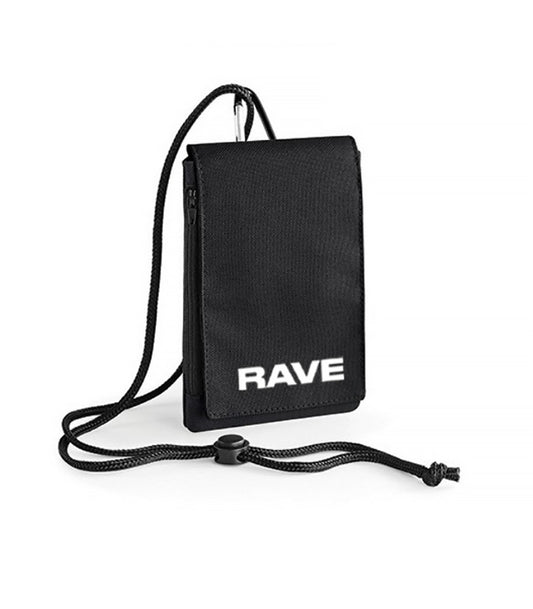 Rave x Phone pouch XL (black)